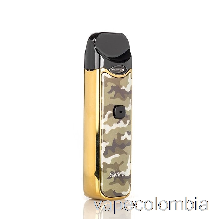 Kit Vape Completo Smok Nord 15w Pod Kit Camuflaje Dorado